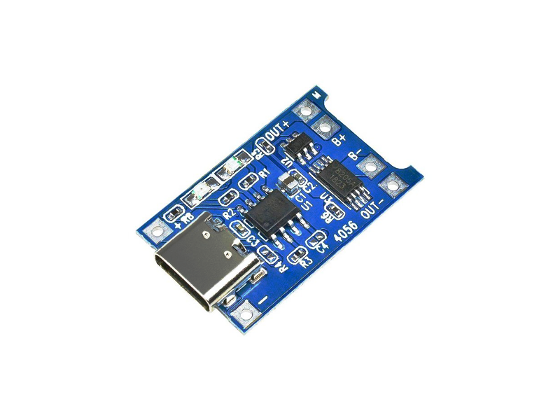 TP4056 USB-C Type Lithium-ion Battery Charger Module - Image 1